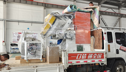 又一臺(tái)自動(dòng)滾噴機(jī)PR90發(fā)貨--重慶汽車(chē)零部件老客戶