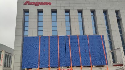 發(fā)了2臺外圓自動滾涂機(jī)，給美國汽車零件客戶先鋒金屬
